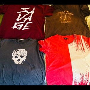 4 Graphic t shirts for $25